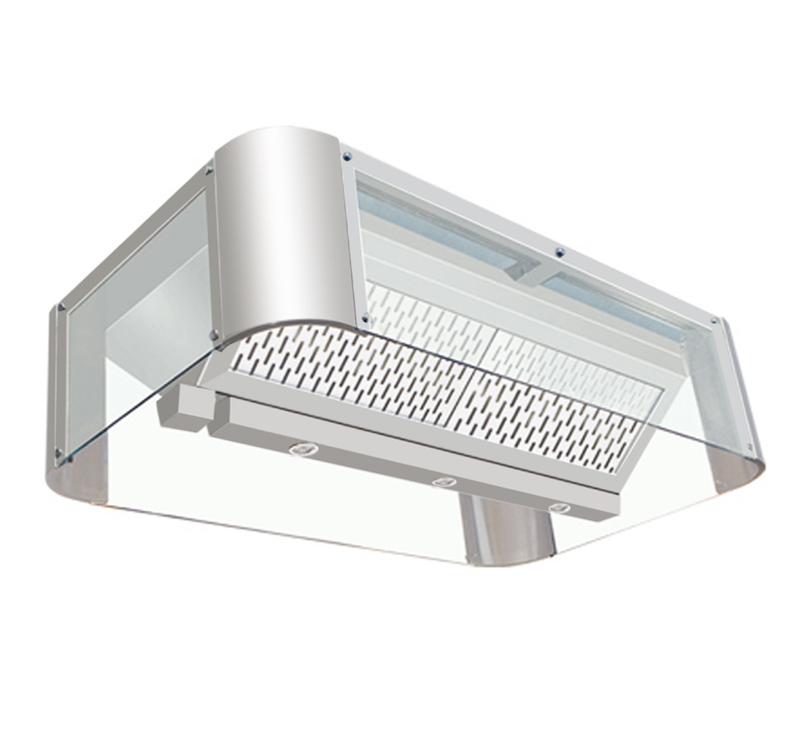 High-end Commercial Clear Cabinet Exhaust Hood