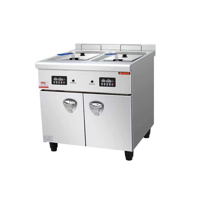 Commercial Vertical Electric Fryer With Cabinet