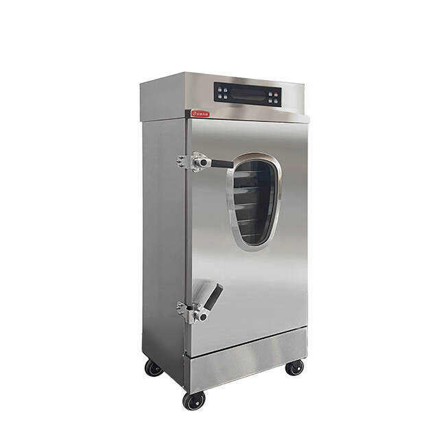 Merit Rice Steamer Single-door 12-layer Fully Automatic Rice Steamer Cart with Computer Panel