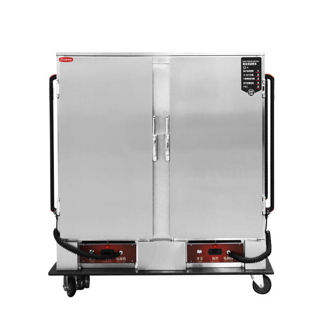 Double Flat Door 22-layer Insulated Banquet Cart