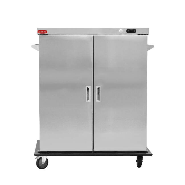 Double Flat Door 6-layer Insulated Banquet Cart