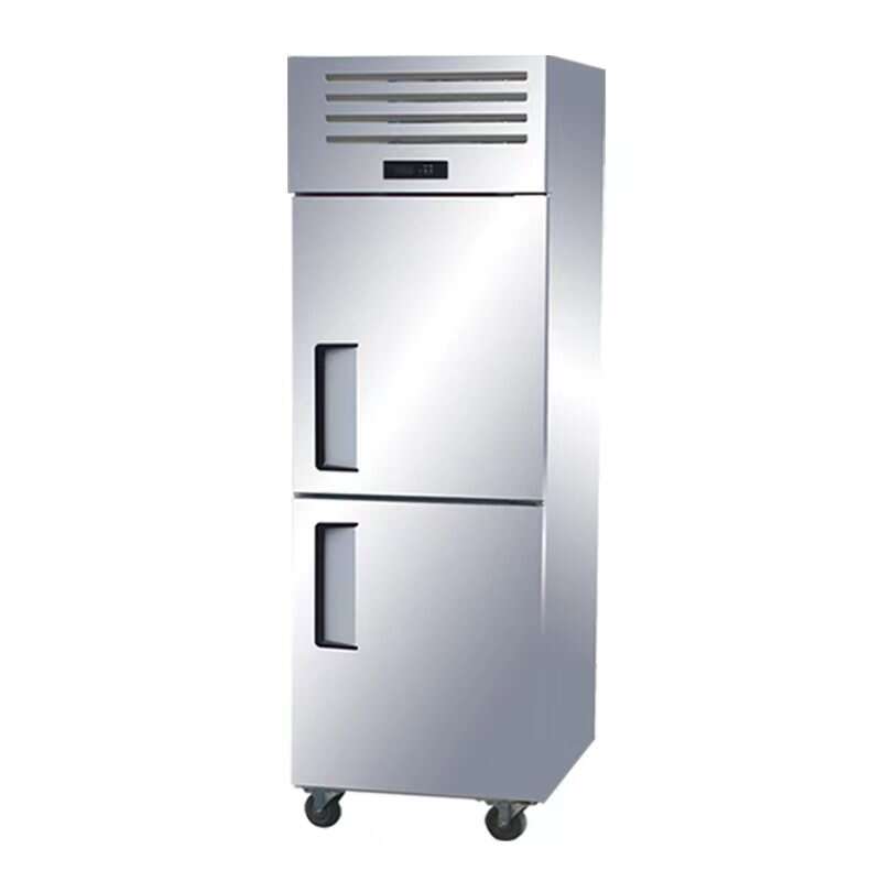 Top and bottom double-door air-cooled direct cooling refrigerator series