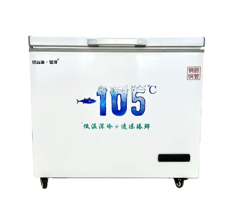 -105°C Deep freezer horizontal freezer