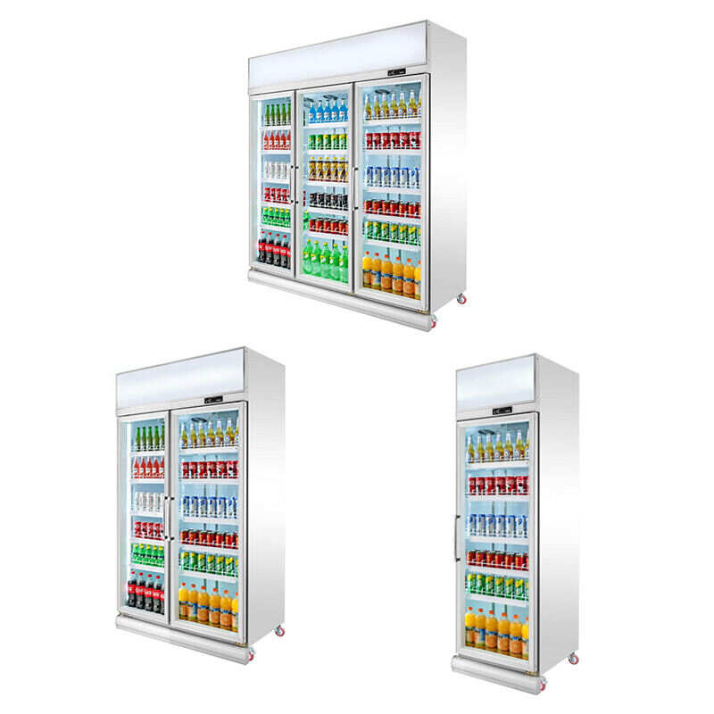 High-quality beer and beverage refrigerated Freezer display cabinet