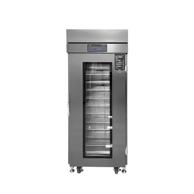 Single Glass Door Computer Edition Refrigerated Banquet Cart