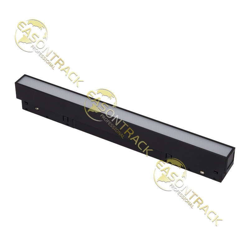 New Design Magnetic Tracklight 12WModern Black Magnetic Track Light System Led Track Linear Track Light