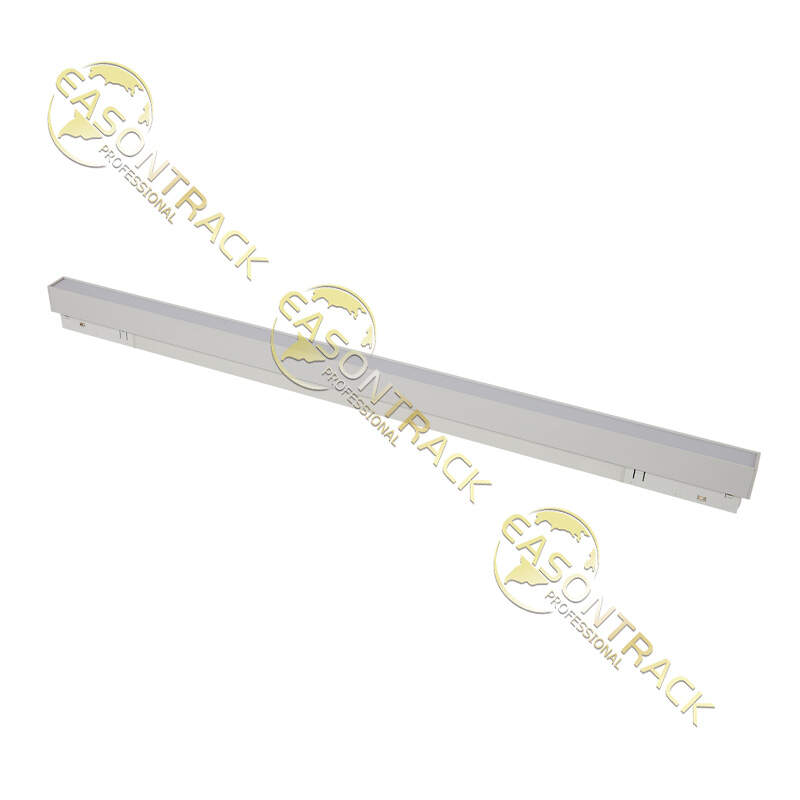 New Designer Energy Saving Recessed Aluminum Magnetic Rail Linear System 24W Led Track Light