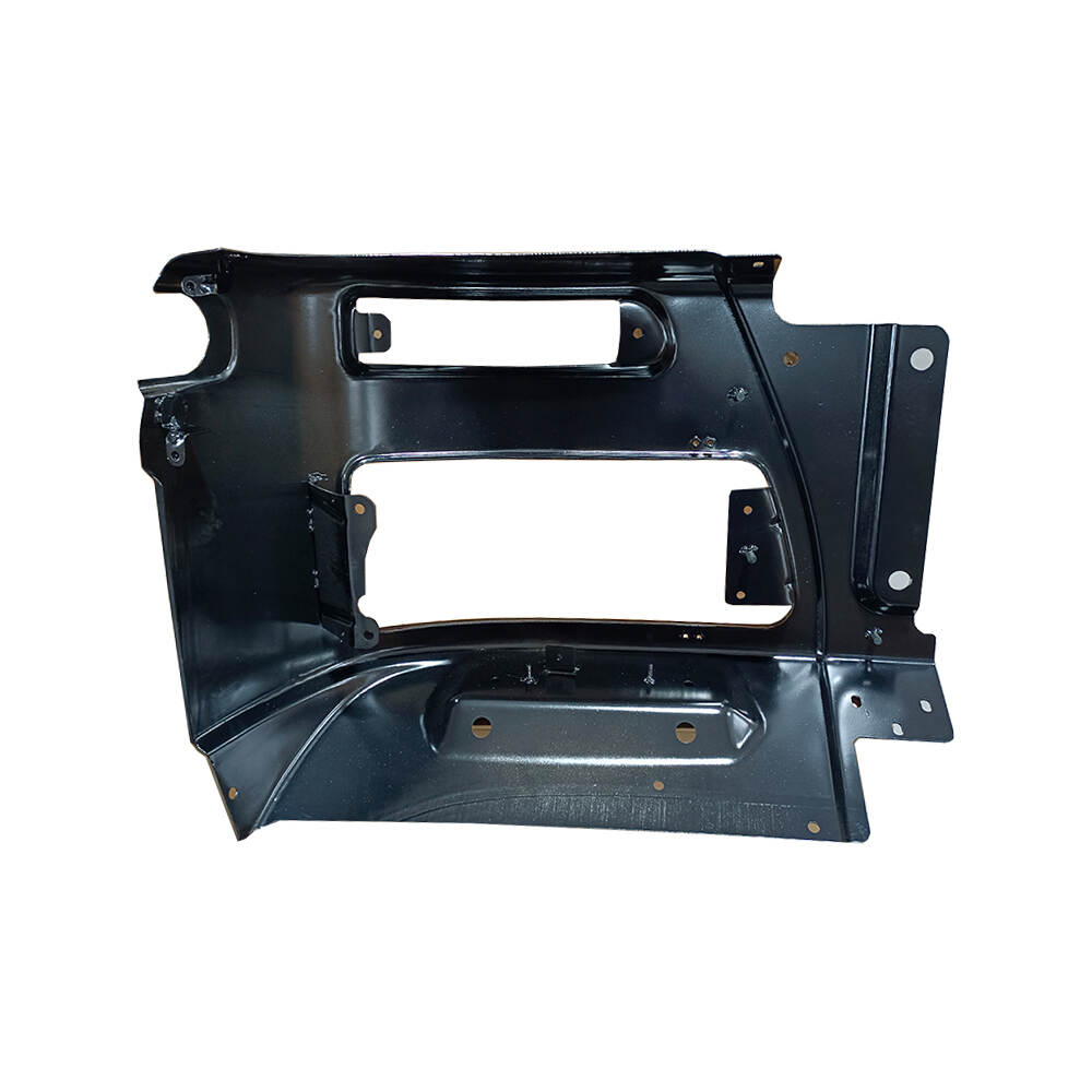 European Truck Body Parts 504091075 LH Corner Bumper Steel For Iveco Truck