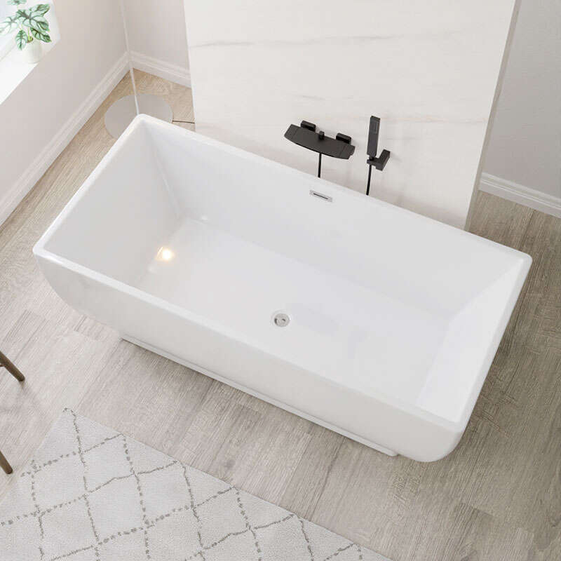 Acrylic Bathtub Artificial Stone Bathtub Transparent Bathtub Hot Tub Swim SPA