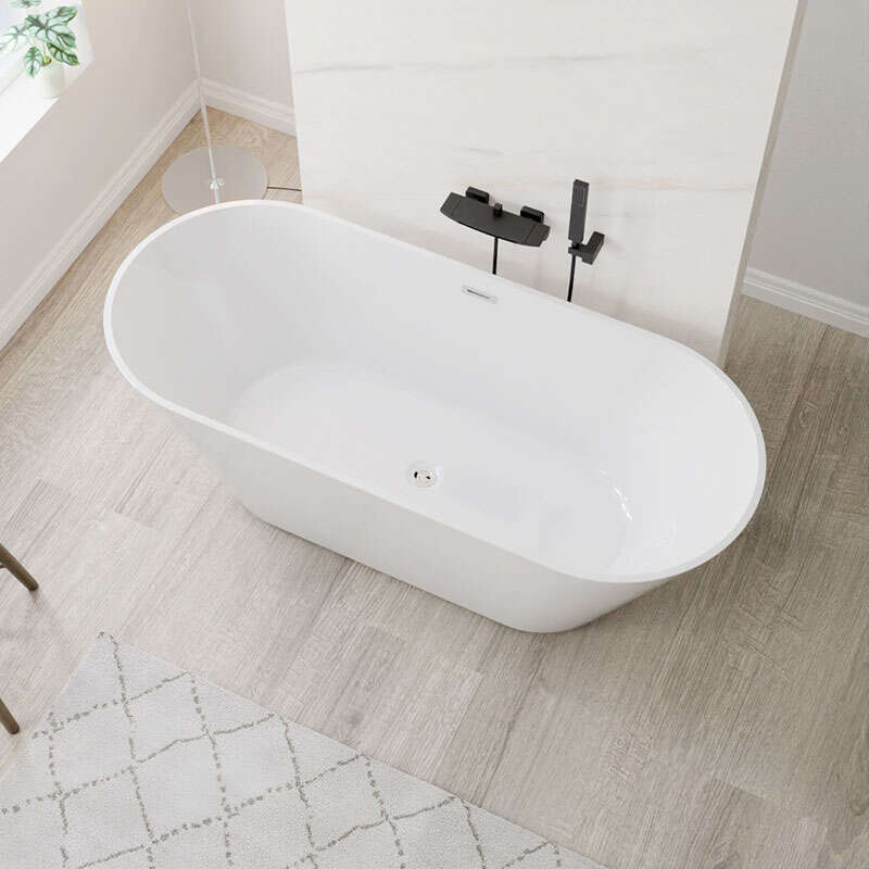 Acrylic Bathtub Artificial Stone Bathtub Transparent Bathtub Hot Tub Swim SPA