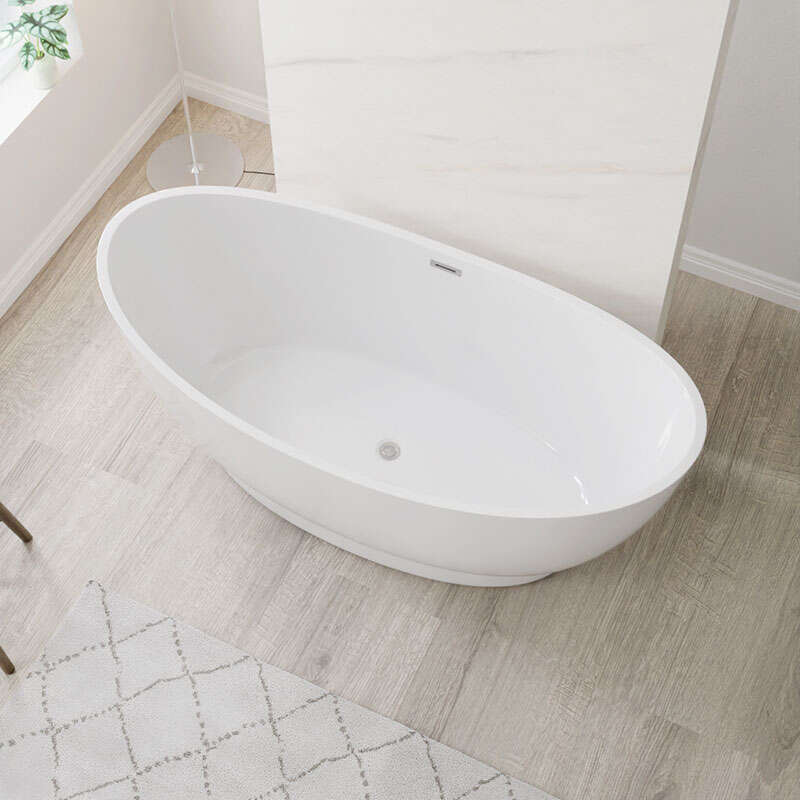 Acrylic Bathtub Artificial Stone Bathtub Transparent Bathtub Hot Tub Swim SPA