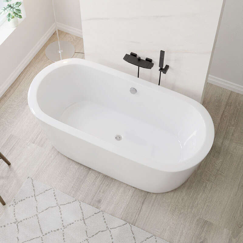 Acrylic Bathtub Artificial Stone Bathtub Transparent Bathtub Hot Tub Swim SPA