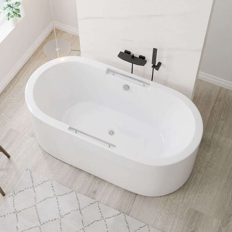 Acrylic Bathtub Artificial Stone Bathtub Transparent Bathtub Hot Tub Swim SPA