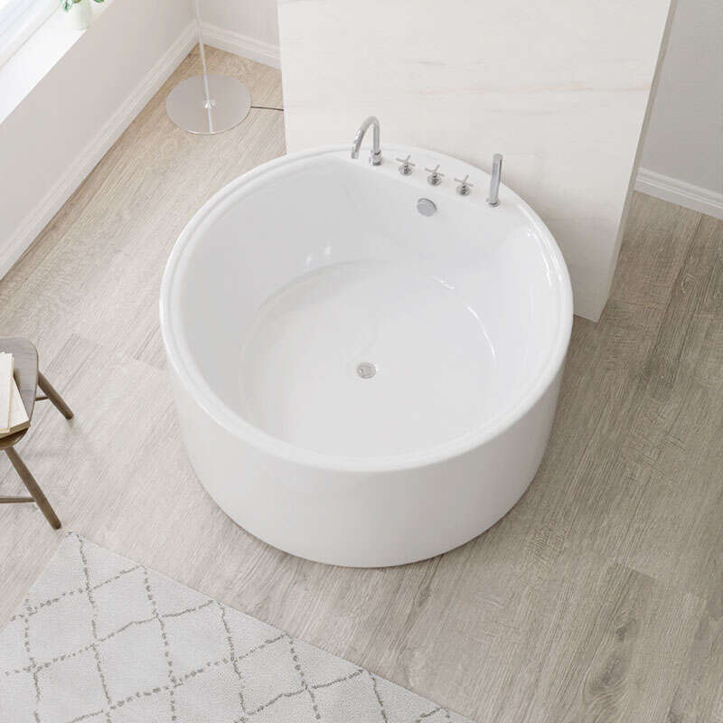 Acrylic Bathtub Artificial Stone Bathtub Transparent Bathtub Hot Tub Swim SPA