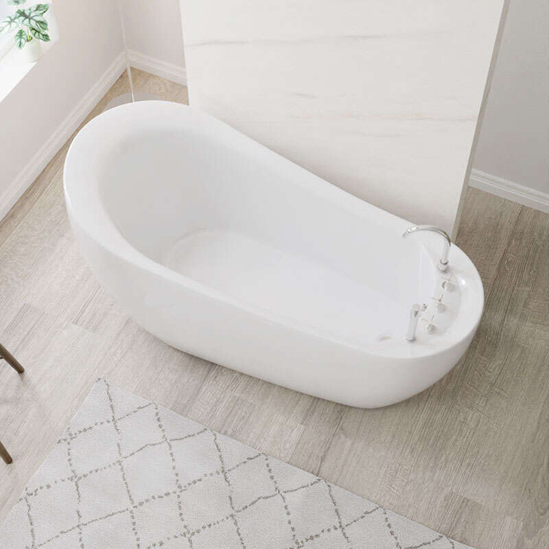 Acrylic Bathtub Artificial Stone Bathtub Transparent Bathtub Hot Tub Swim SPA