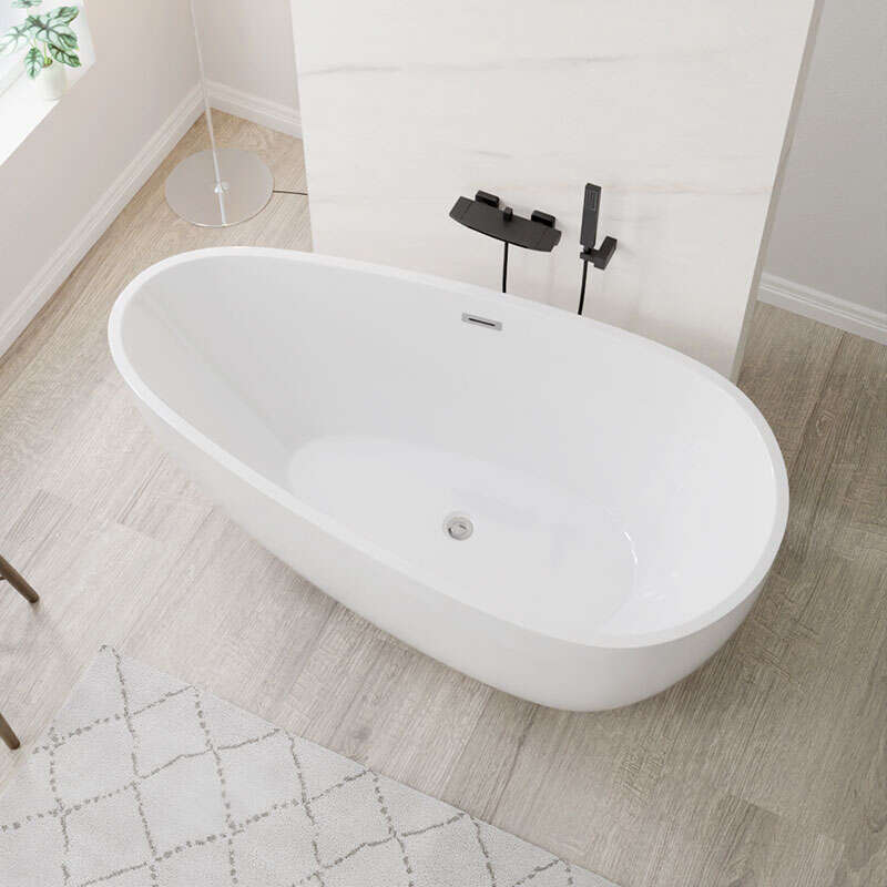 Acrylic Bathtub Artificial Stone Bathtub Transparent Bathtub Hot Tub Swim SPA