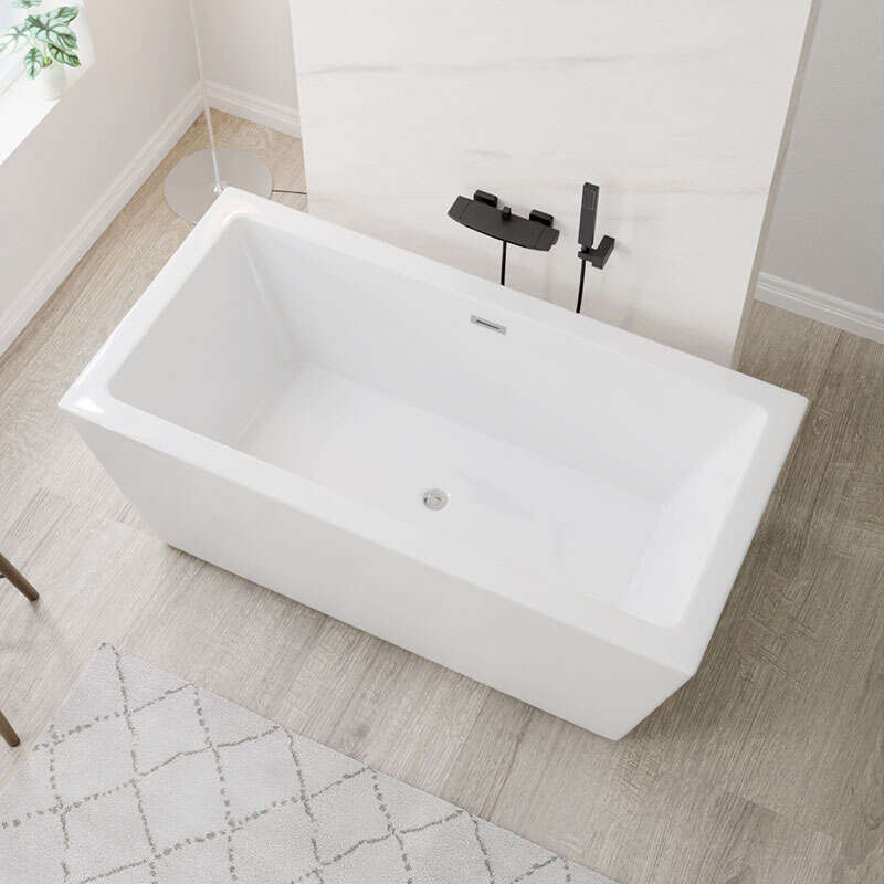 Acrylic Bathtub Artificial Stone Bathtub Transparent Bathtub Hot Tub Swim SPA