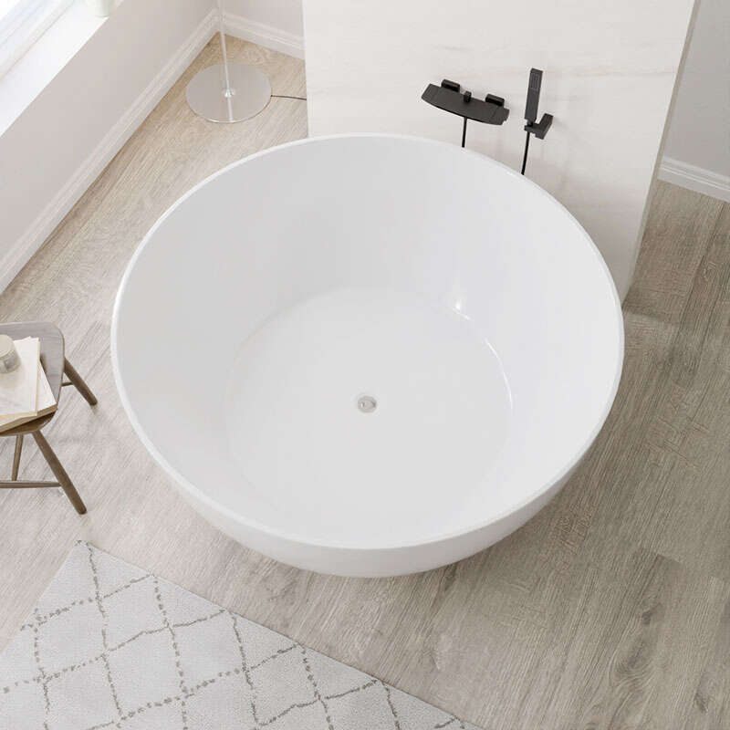 Acrylic Bathtub Artificial Stone Bathtub Transparent Bathtub Hot Tub Swim SPA