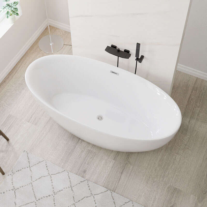 Acrylic Bathtub Artificial Stone Bathtub Transparent Bathtub Hot Tub Swim SPA