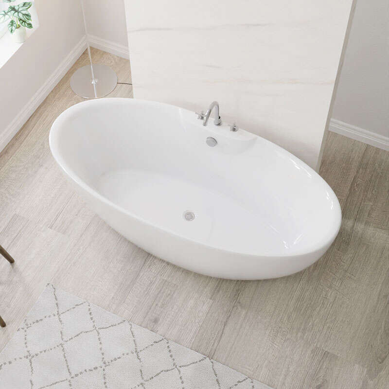 Acrylic Bathtub Artificial Stone Bathtub Transparent Bathtub Hot Tub Swim SPA