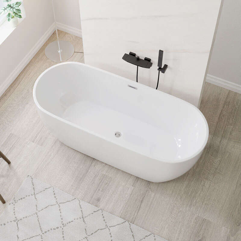 Acrylic Bathtub Artificial Stone Bathtub Transparent Bathtub Hot Tub Swim SPA
