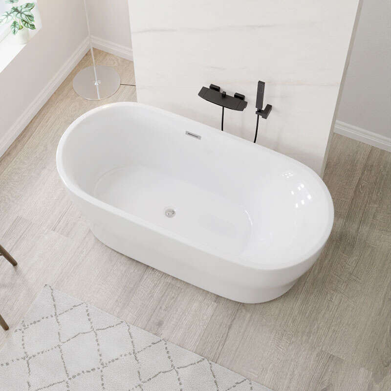 Acrylic Bathtub Artificial Stone Bathtub Transparent Bathtub Hot Tub Swim SPA