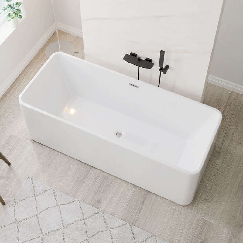 Acrylic Bathtub Artificial Stone Bathtub Transparent Bathtub Hot Tub Swim SPA