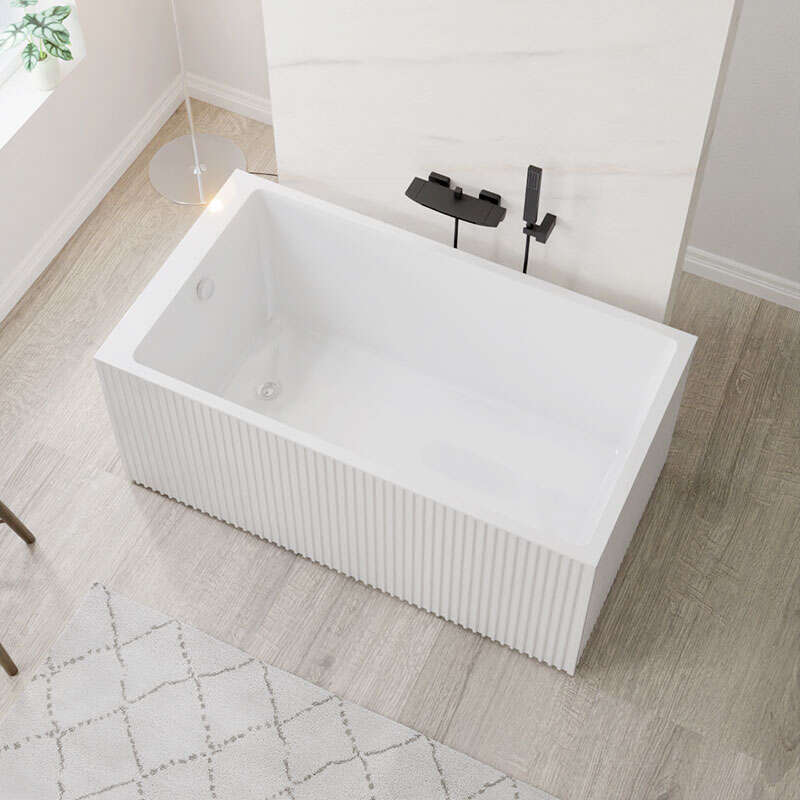 Acrylic freestanding Faucet - equipped Latest - model Elegant bathtub Model