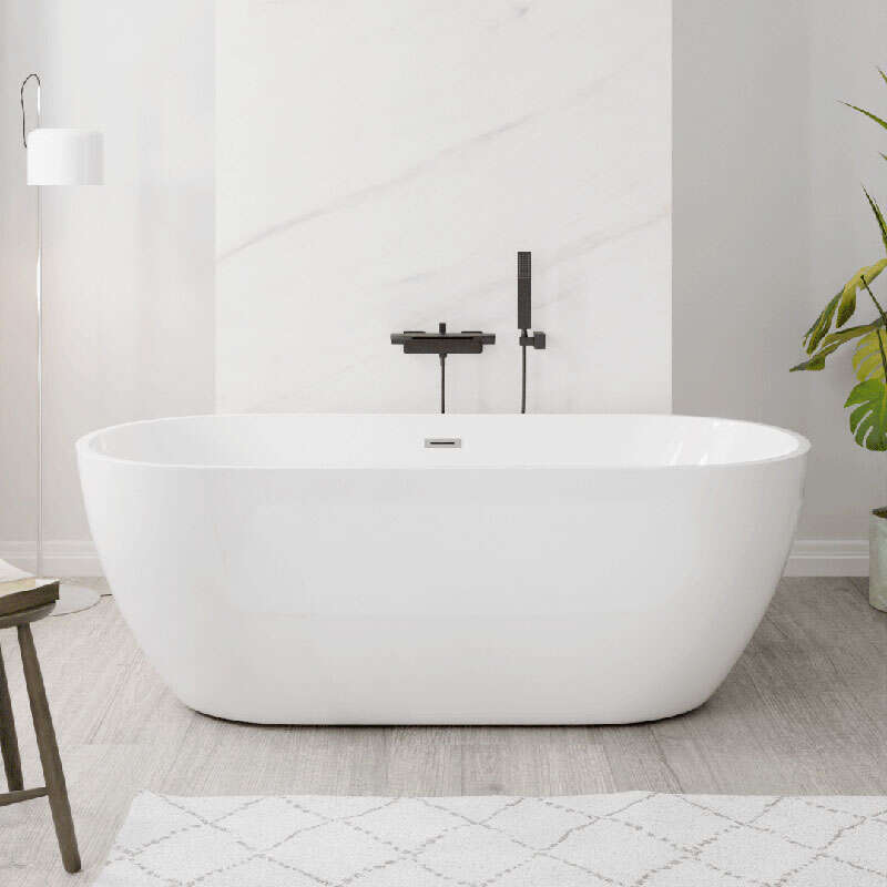 Acrylic freestanding Eco - friendly Hot - selling Classic bathtub Model