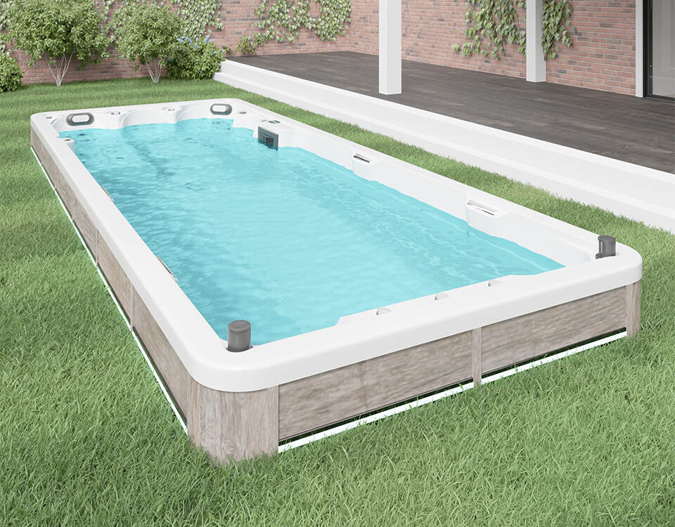 Acrylic Bathtub Artificial Stone Bathtub Transparent Bathtub Hot Tub Swim SPA