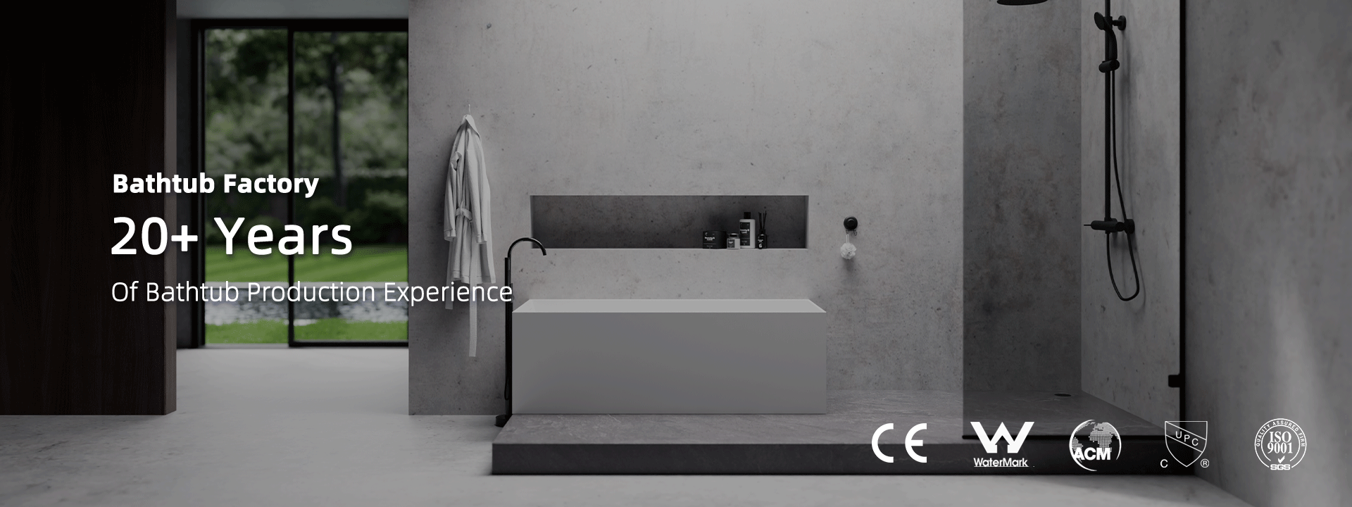 Acrylic Bathtub Artificial Stone Bathtub Transparent Bathtub Hot Tub Swim SPA