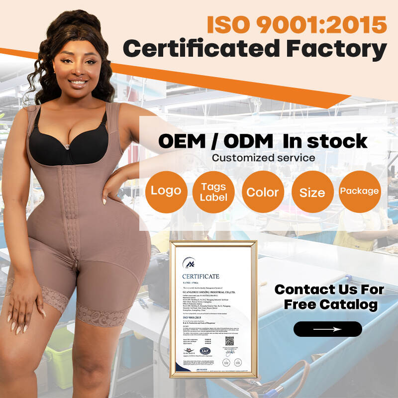 Brown Stage I compression suit, medical steel boning shapewear, post-lipo glute enhancement