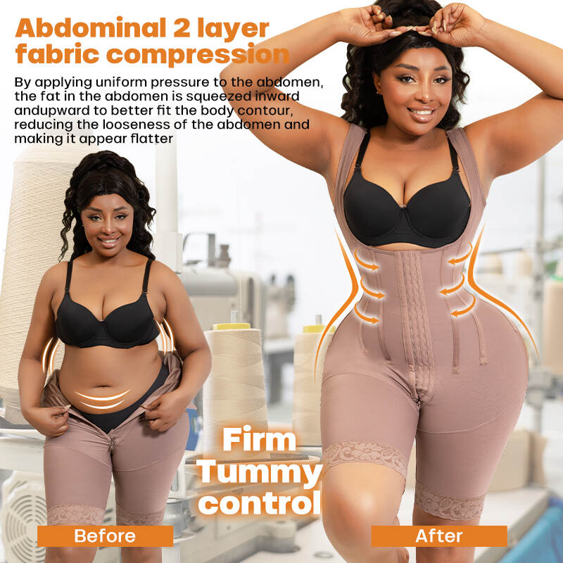 Post-operative shapewear;Abdominal compression garment;Customizable shapewear options