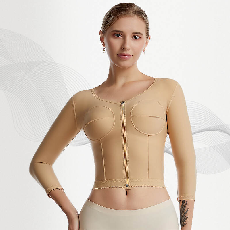 Post-op adjustable compression bra;Customizable post-augmentation bra;High-elasticity post-op shapewear