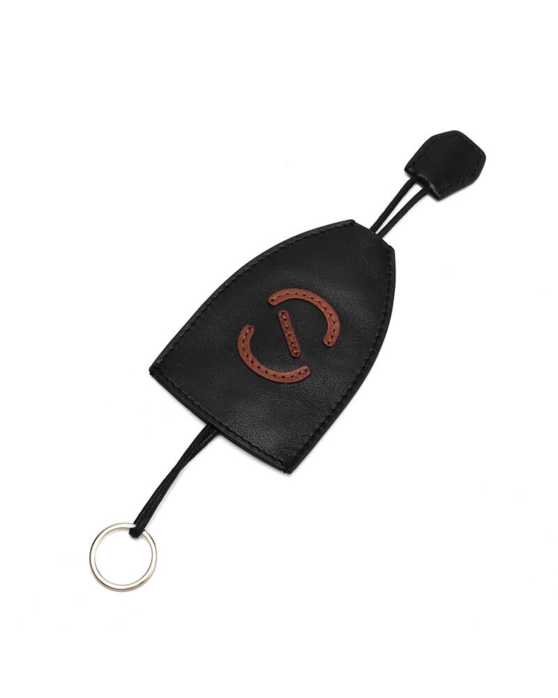 Custom Logo  Leather Car Key Case Creative Pull-Out Key Sleeve Keychain Bag Protective Keys Holder Wallet Can Custom Packaging