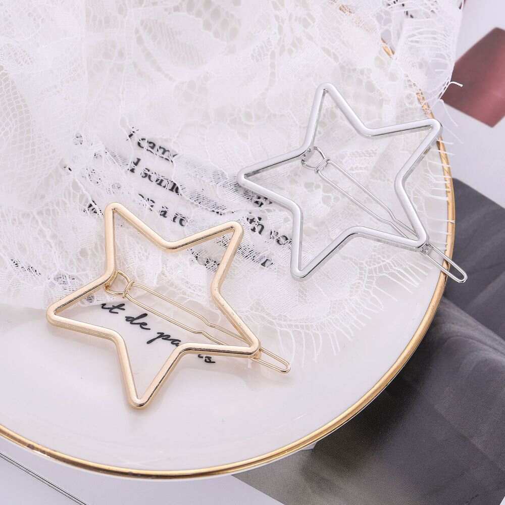 Star hair clip