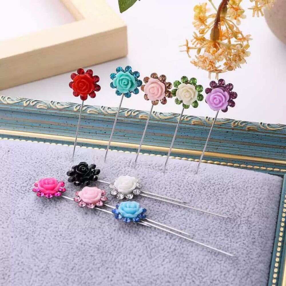 flower towel pin