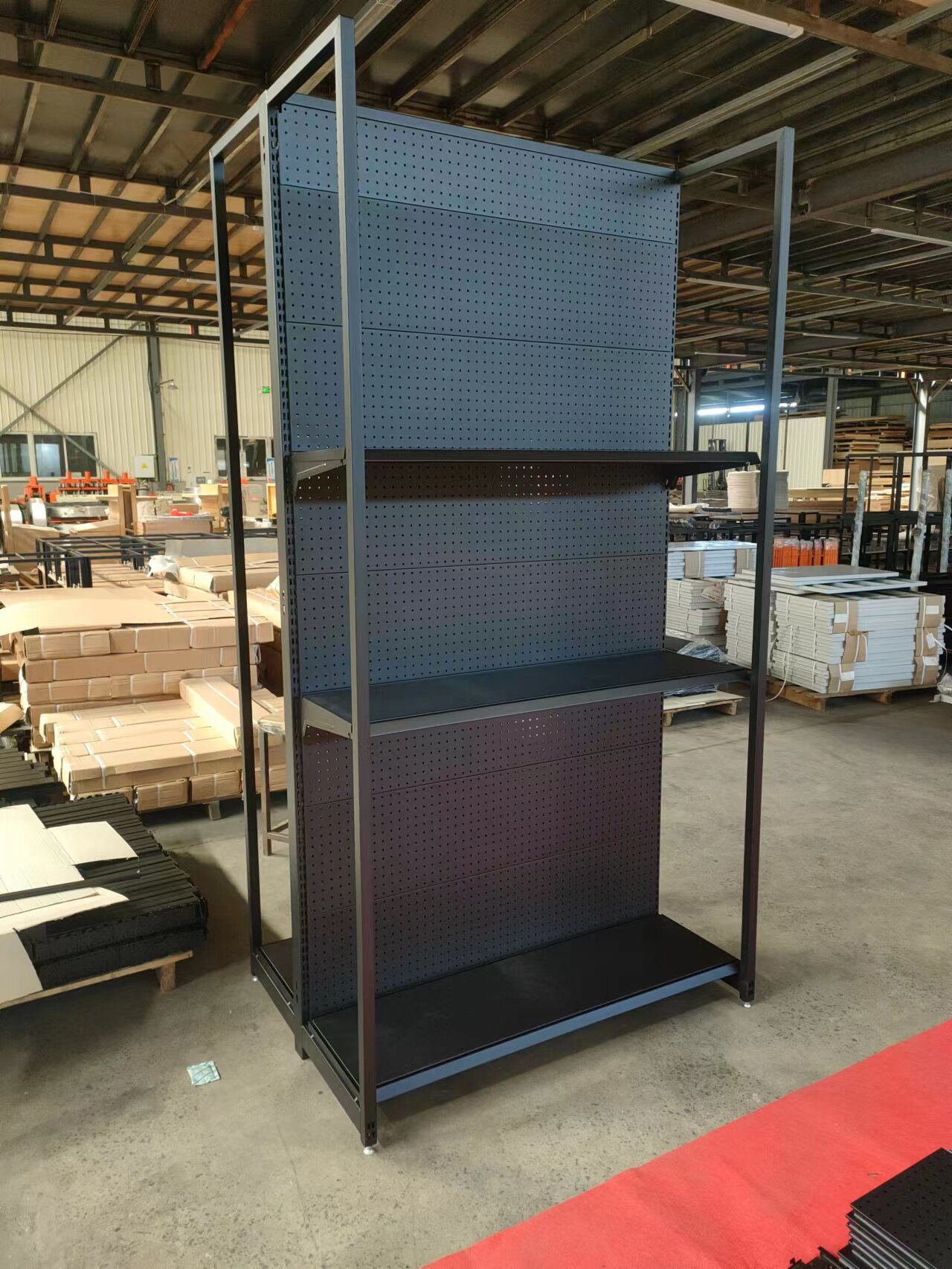 Double Sided Gondola Shelving, Double Sided Gondola Display