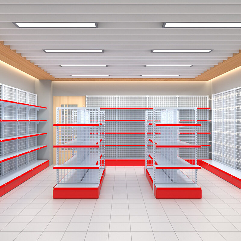 Gondola Shelving Supermarket Shelves Metal