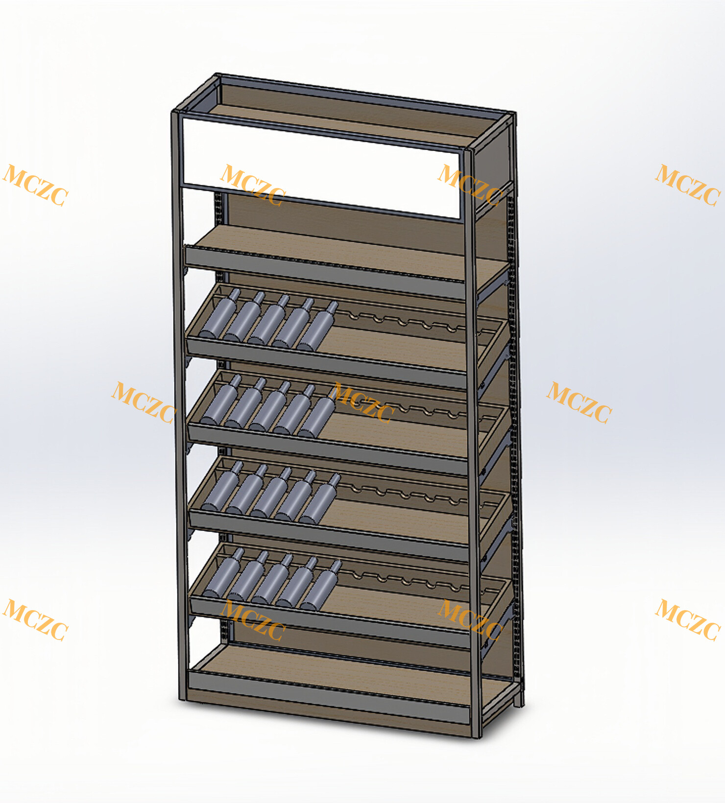 Stackable Modular Wine Rack,Stackable Storage Stand Display Shelves