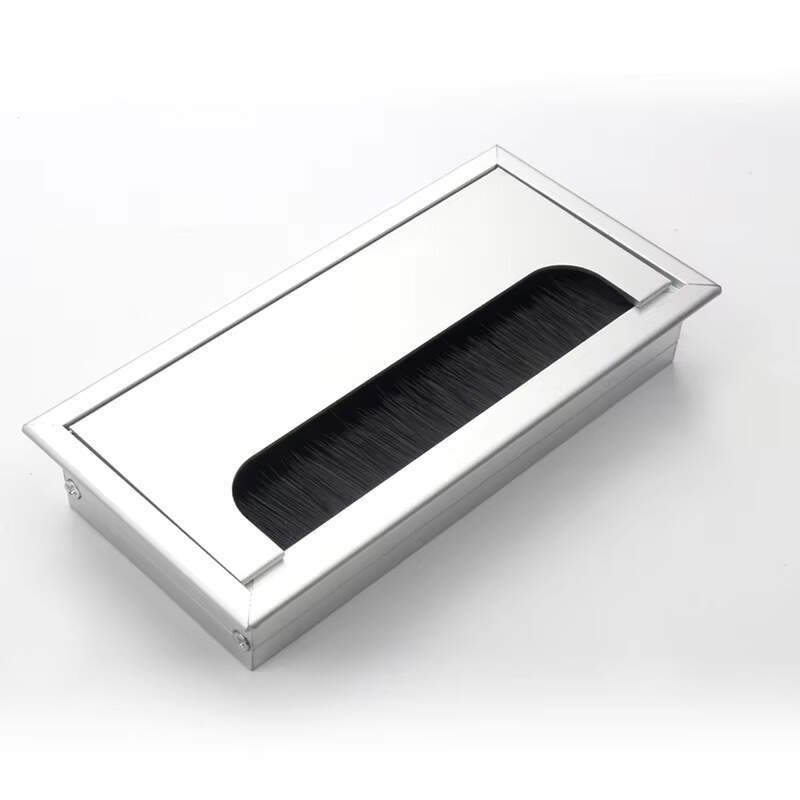 aluminum alloy cable grommet, cable grommet for computer desk, cable grommet, furniture cable grommet, cable management grommet, office cable grommet, table cable grommet, home office cable grommet, apartment furniture wire box, school furniture cable grommet, High quality modern aluminum alloy cable grommet, Aluminum alloy cable grommet for home office furniture, 20 Years production experienc