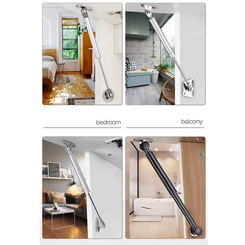 cabinet door spring, soft close gas spring, kitchen cabinet door gas spring, furniture hardware spring, lifting gas spring, cylinder gas spring, iron material spring, chrome surface treatment spring, furniture gas spring, hardware application spring, Custom soft-close gas spring, Chrome surface treatment, Iron cylinder direct from factory