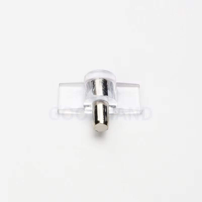 Professional Supplier's Transparent Plastic 5MM Cabinet Shelf Holder Pegs Transparent Transparent Connectors & Shelf Supports