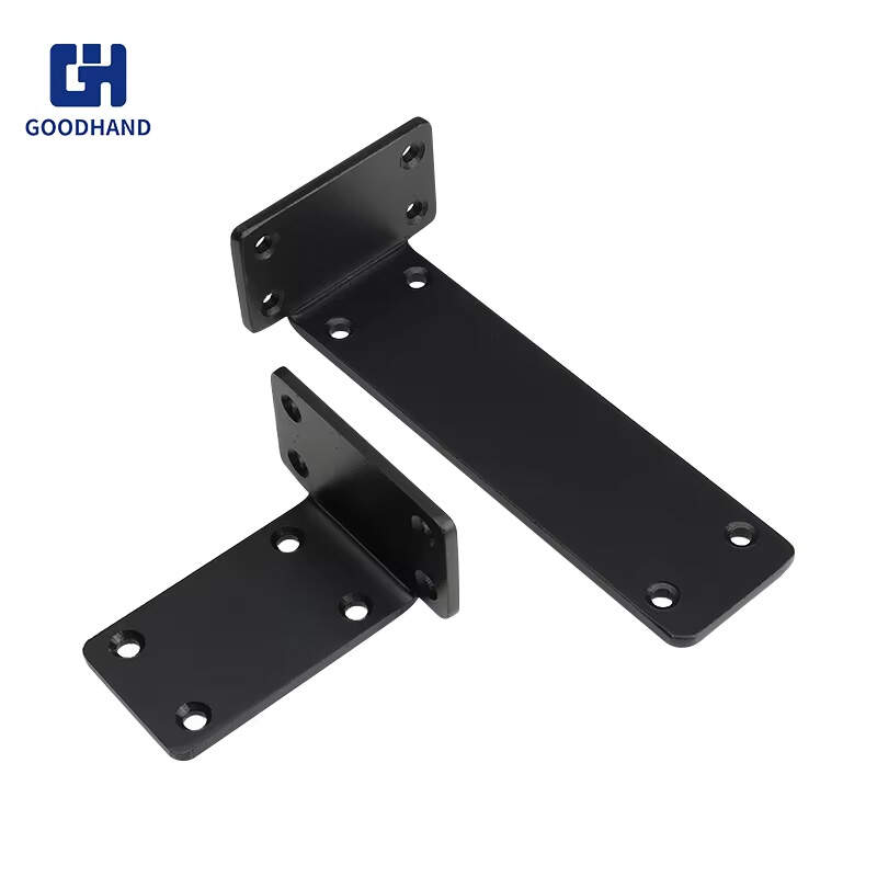 GH H04 Industrial Cast Iron Shelf Bracket Side Mount Metal Support Factory Price-High Quality Connectors Shelf Supports