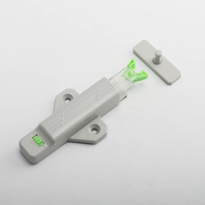 container scanning system, PUSH OPEN, adjustable, press-type