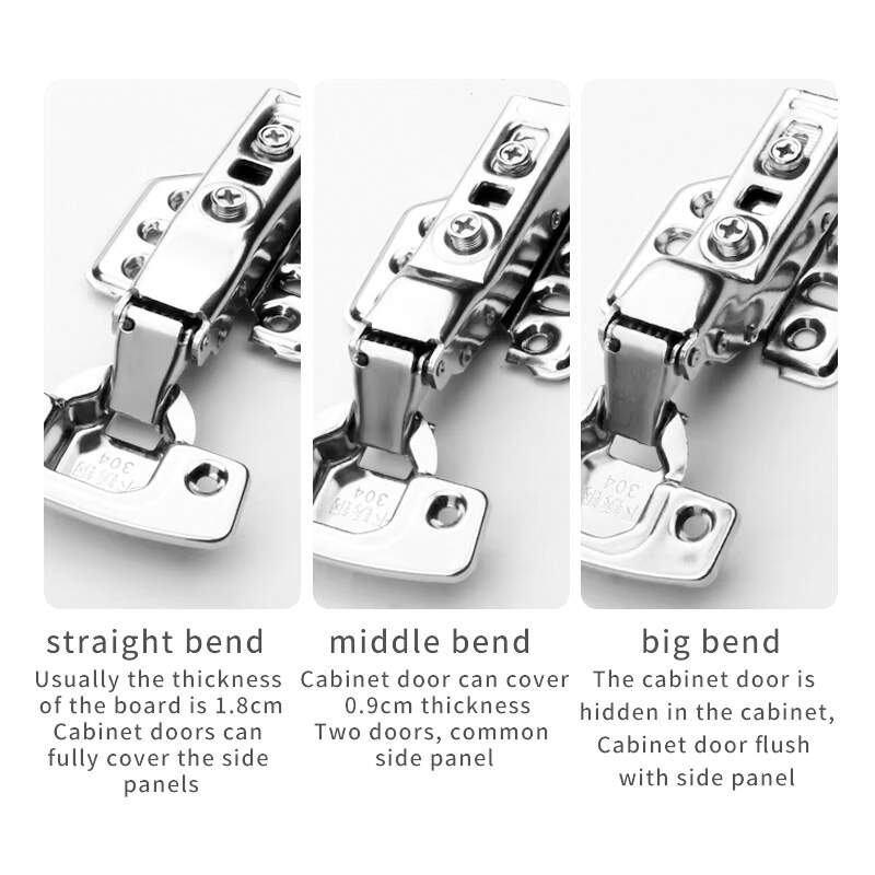 furniture hinge, kitchen cabinet accessories, soft close hinges, 304 stainless steel hinge, living room cabinet accessory, apartment kitchen cabinet accessory, bathroom cabinet hinge, modern design hinge