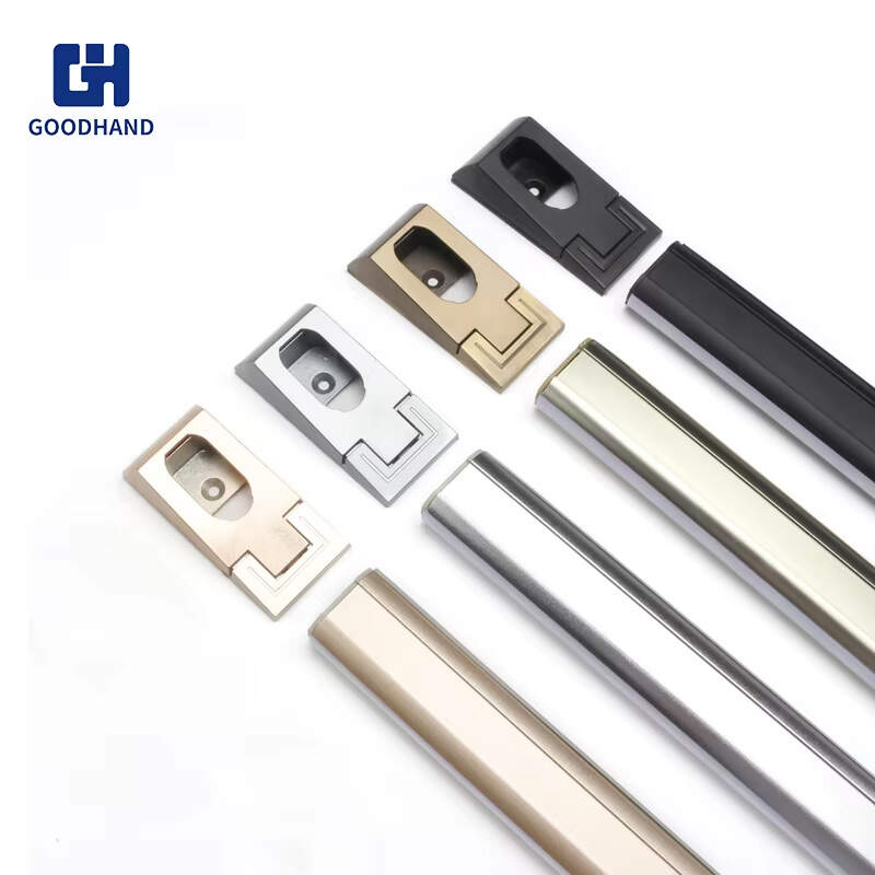 Modern LED Light Wardrobe Closet Aluminum Alloy Kitchen Cabinet Designed for Bedroom Hotel Living Room Made China for Apartments