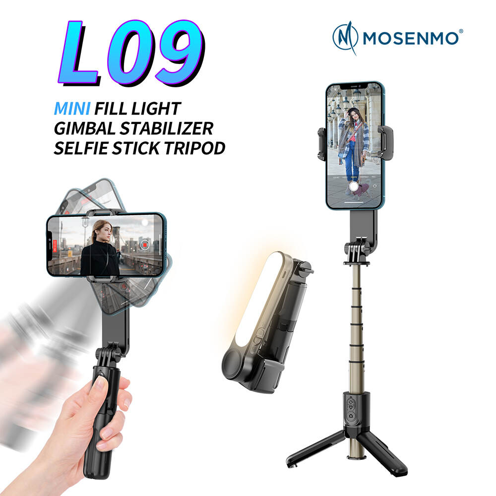 MOSENMO L09 Mini Fill Light Gimbal Stabilizer