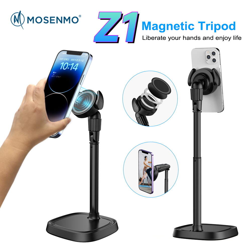 MOSENMO Mag-Z1 Aluminum Alloy Desk Tripod with Magnetic Function