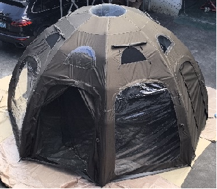 4m 5m 6m Round Air Inflatable Outdoor Camping Family Large Air Tent